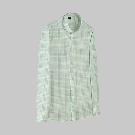 Eleta Slim Yeşil Gömlek