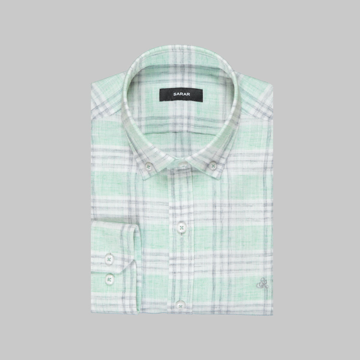 Eleta Slim Yeşil Gömlek