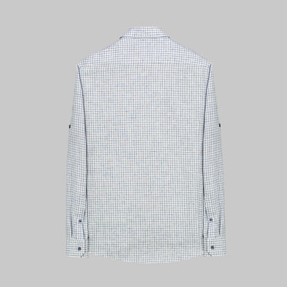 Eleta Slim Fit Mavi Gömlek
