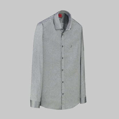 Sosa Slim Fit Gri Gömlek