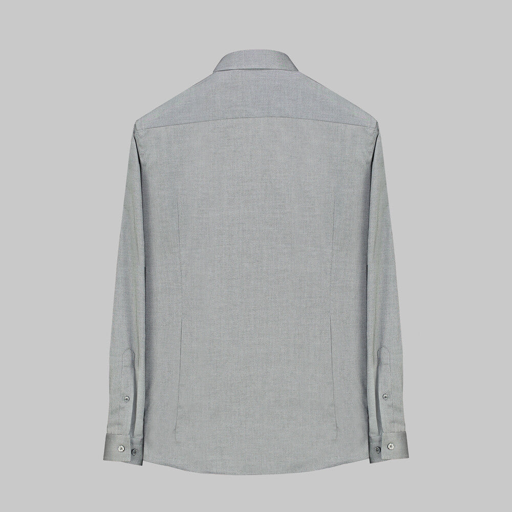 Sosa Slim Fit Gri Gömlek