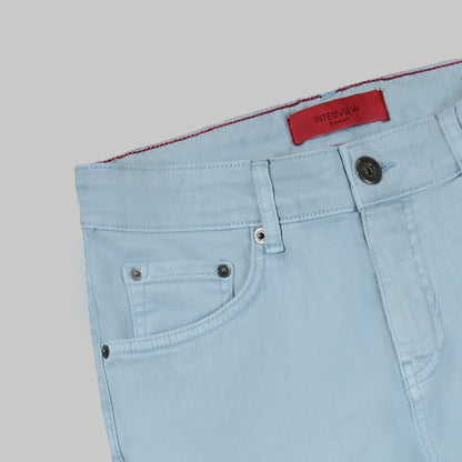 Roys Antik Koton Buz Mavisi Pantolon