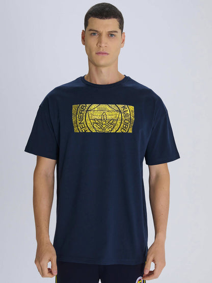 Fenerbahçe Devrim Erbil Arma Logolu Oversize Tshirt