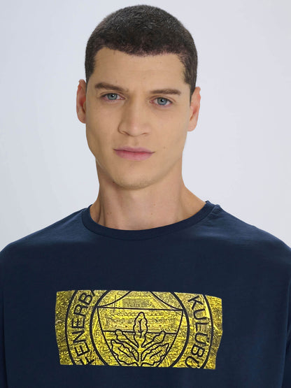 Fenerbahçe Devrim Erbil Arma Logolu Oversize Tshirt