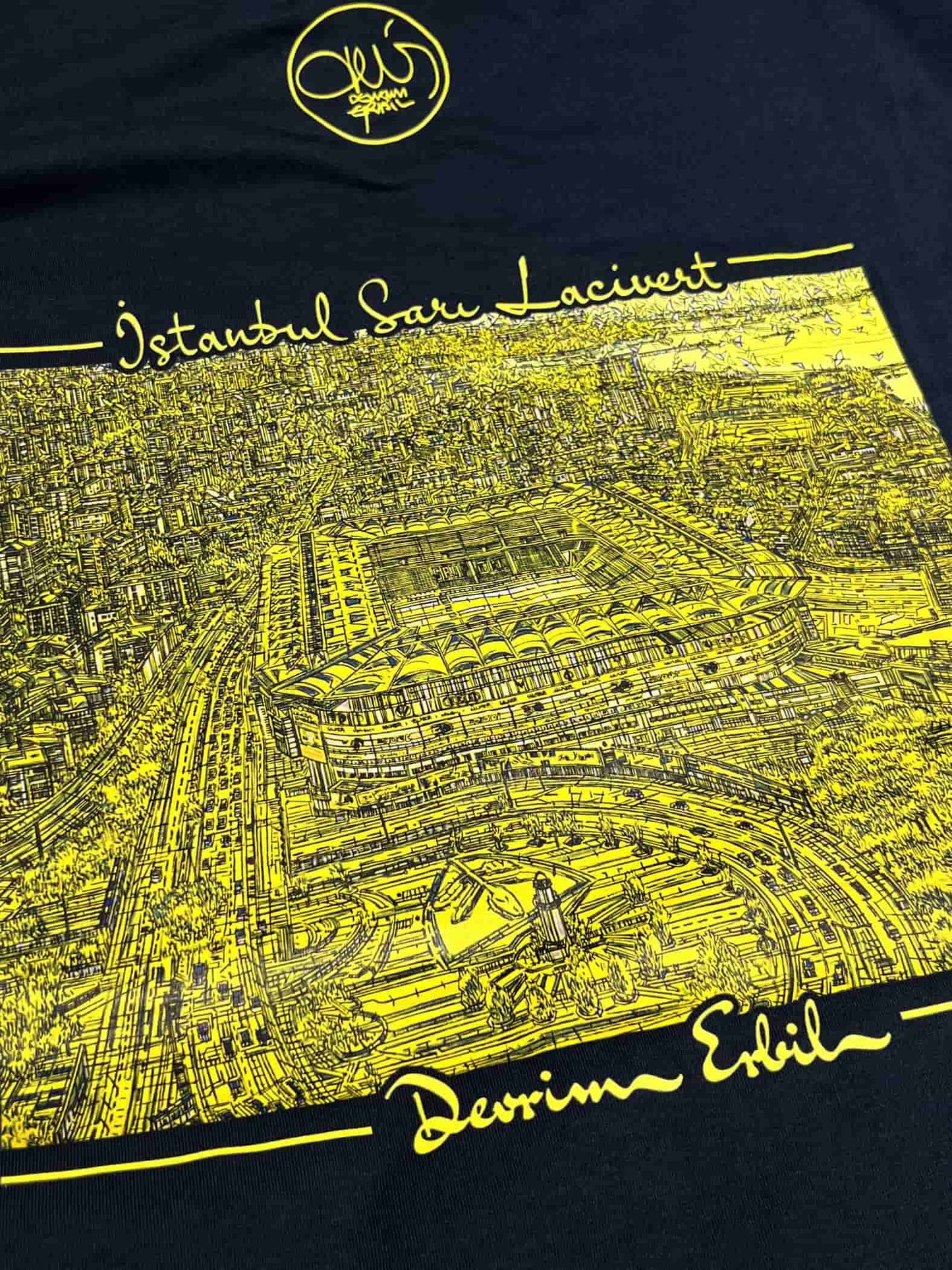 Fenerbahçe Devrim Erbil Arma Logolu Oversize Tshirt