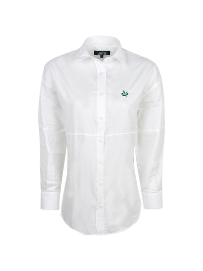 Fenerbahçe Beyaz Oxford Kadın Gömlek