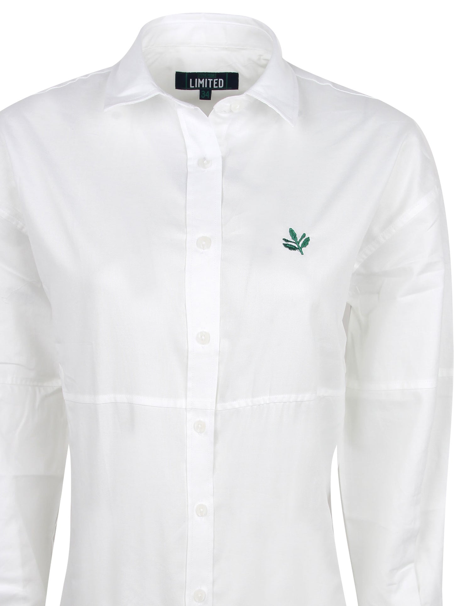 Fenerbahçe Beyaz Oxford Kadın Gömlek