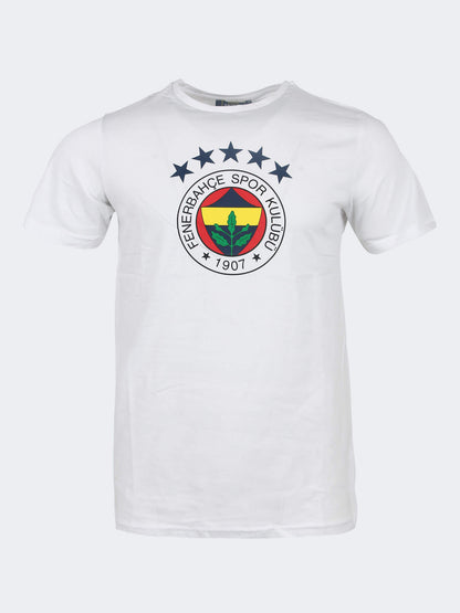 Erkek Beyaz 5 Yıldız Beyaz Tshirt