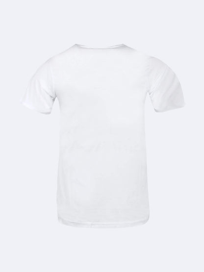 Erkek Beyaz 5 Yıldız Beyaz Tshirt