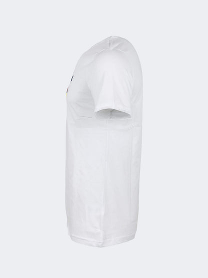 Erkek Beyaz 5 Yıldız Beyaz Tshirt