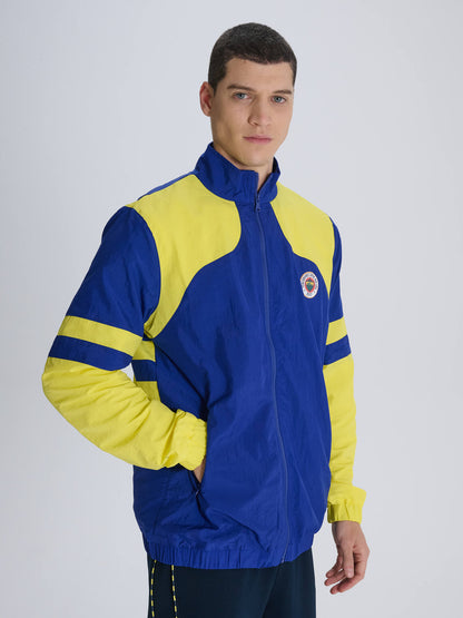 Fenerbahçe Sarı Lacivert Retro Erkek Mont