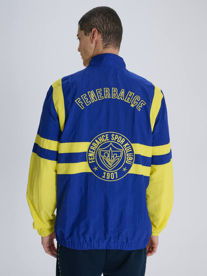 Fenerbahçe Sarı Lacivert Retro Erkek Mont