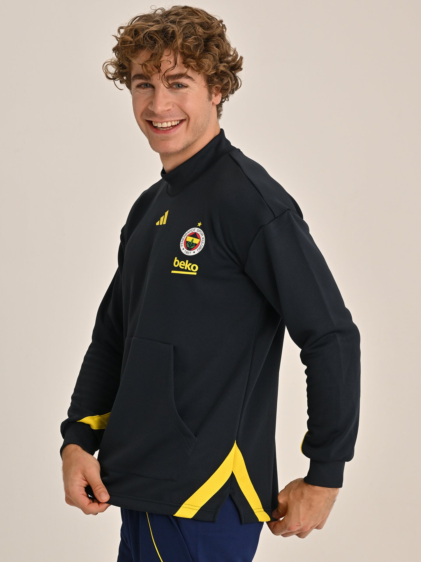 Fenerbahçe 2024/25 Basketbol Basic Sweatshirt