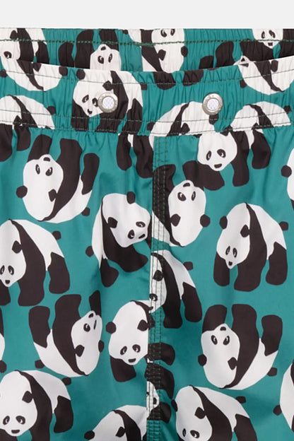 Multicolor Panda Des. Kısa Şort