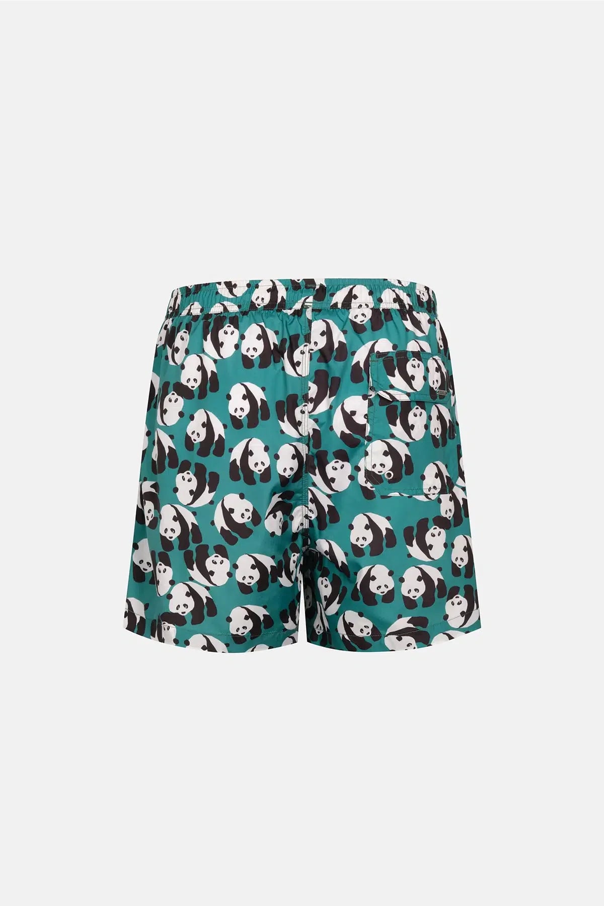 Multicolor Panda Des. Kısa Şort