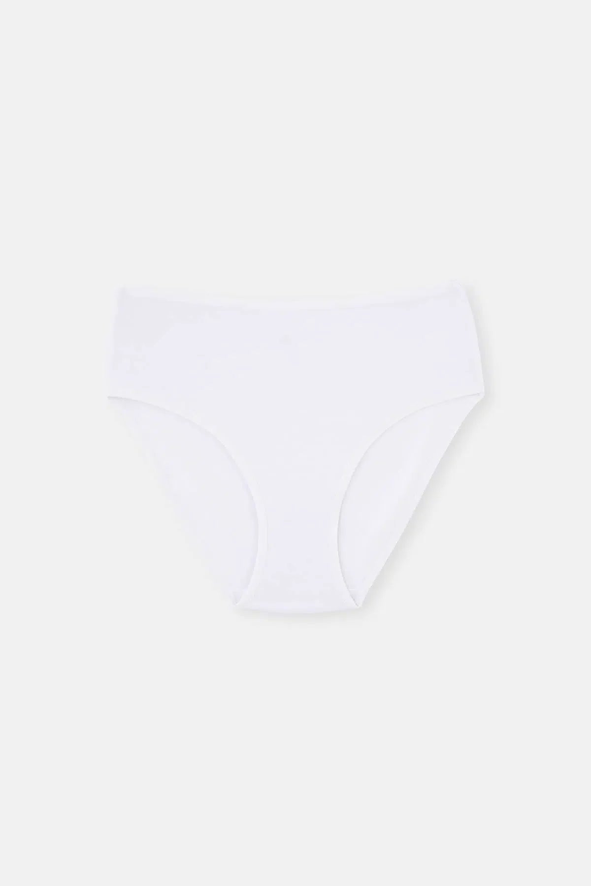 Siyah-beyaz-ten Yüksek Bel 3'lü Slip Külot