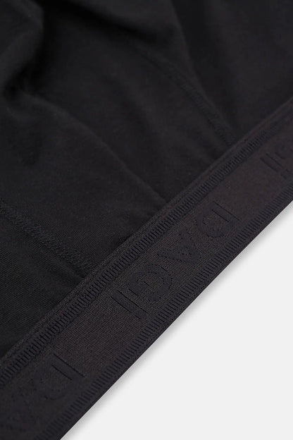 Siyah Basic Micro Modal Boxer