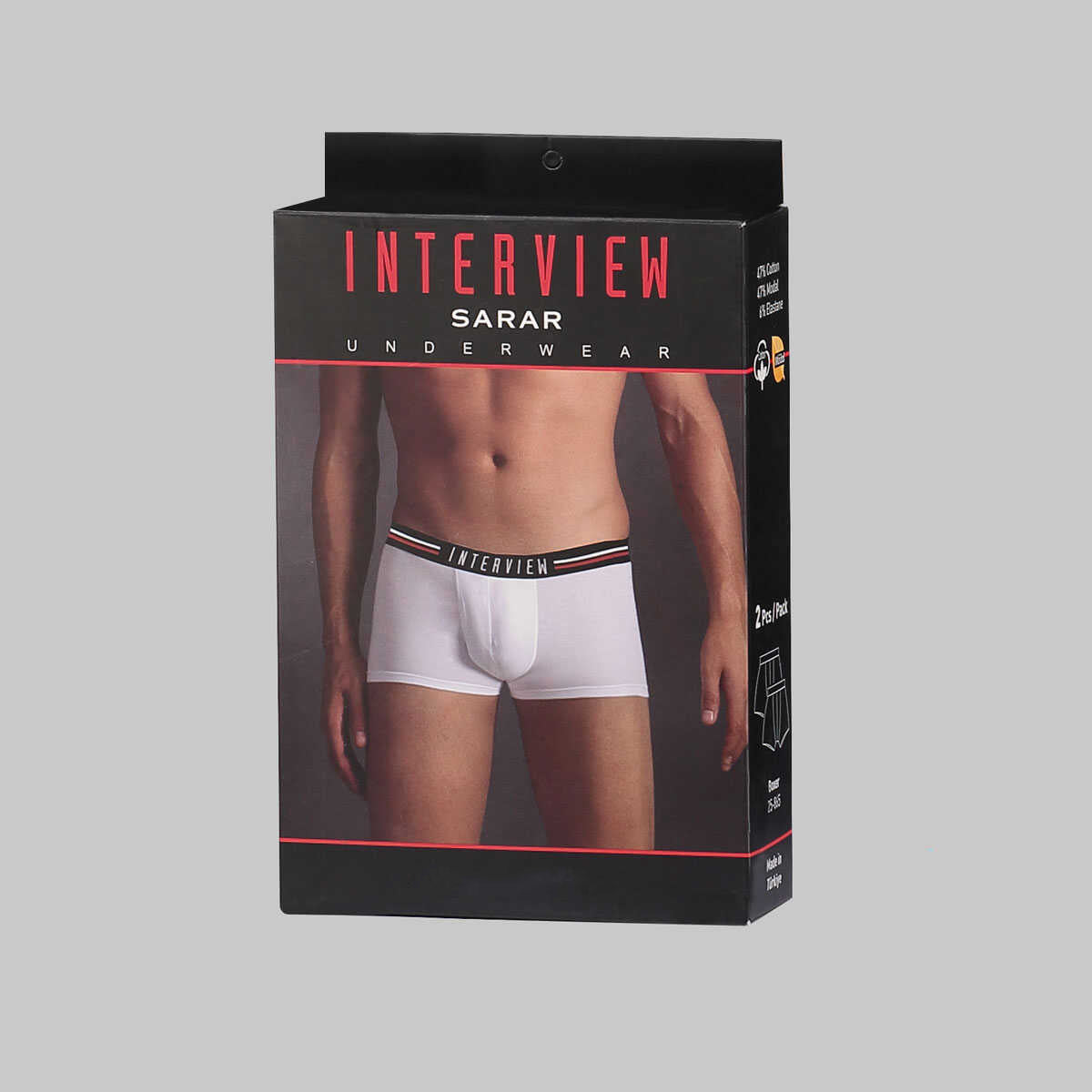 Ikili Beyaz Boxer