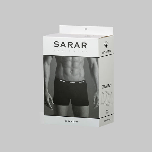 Ikili Siyah Boxer