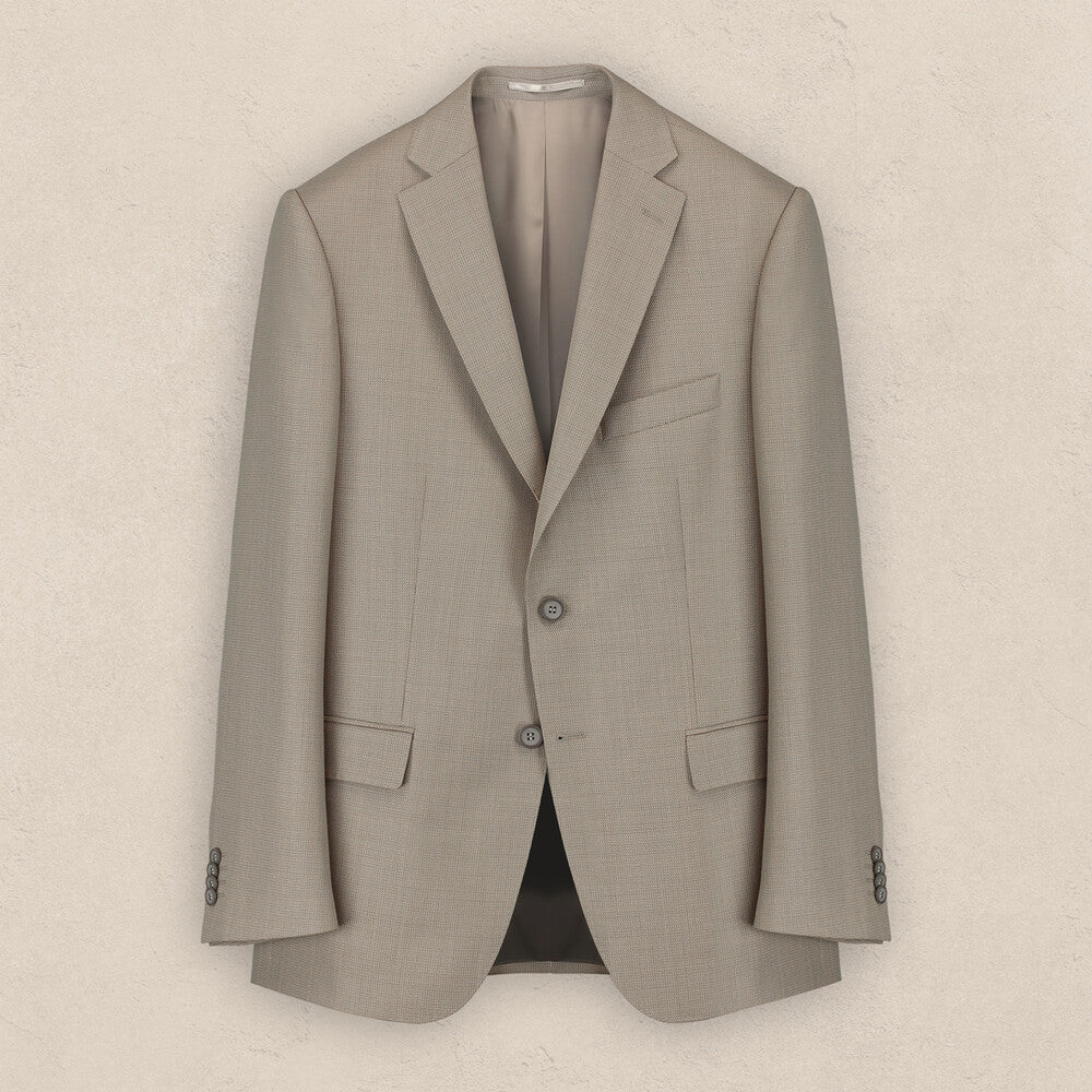 Rexford Regular Fit Orta Bej Ceket