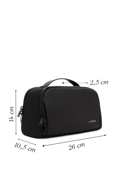 D-pack Erkek Siyah Kumaş El Çantası