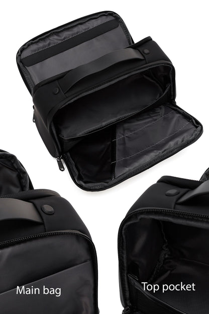 D-pack Erkek Siyah Kumaş El Çantası