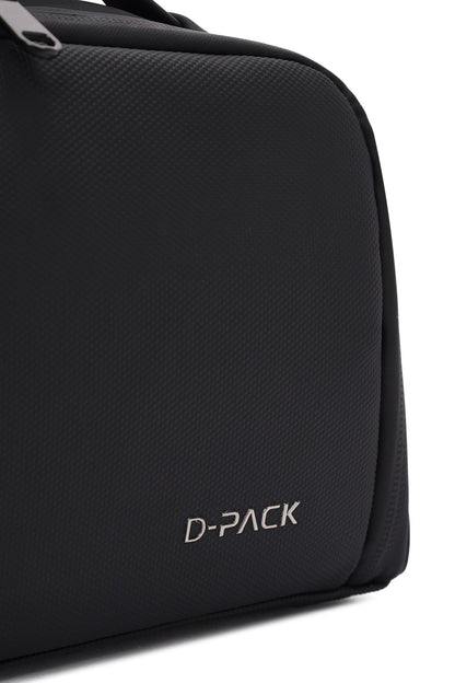 D-pack Erkek Siyah Kumaş El Çantası