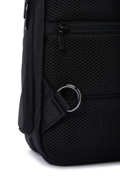 D-pack Erkek Siyah Teknolojik Kumaş Çapraz Çanta