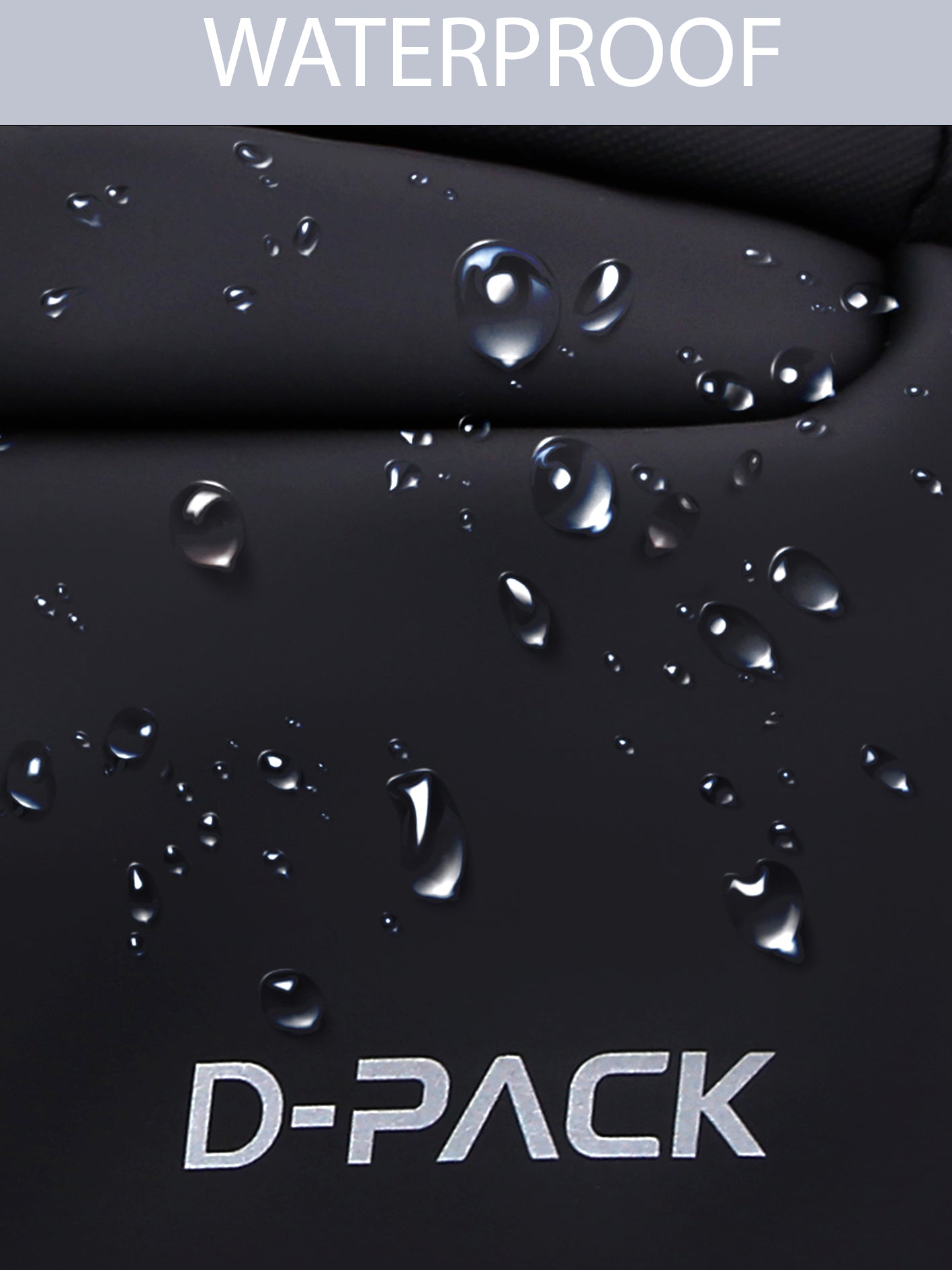 D-pack Erkek Siyah Teknolojik Kumaş Çapraz Çanta