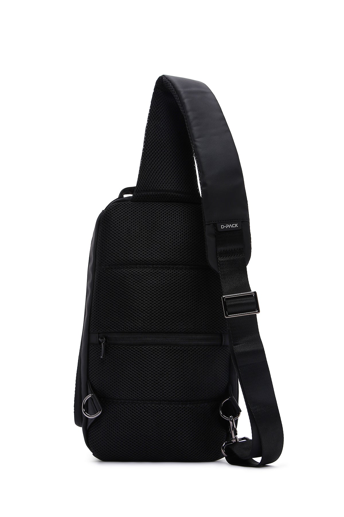 D-pack Erkek Siyah Teknolojik Kumaş Çapraz Çanta