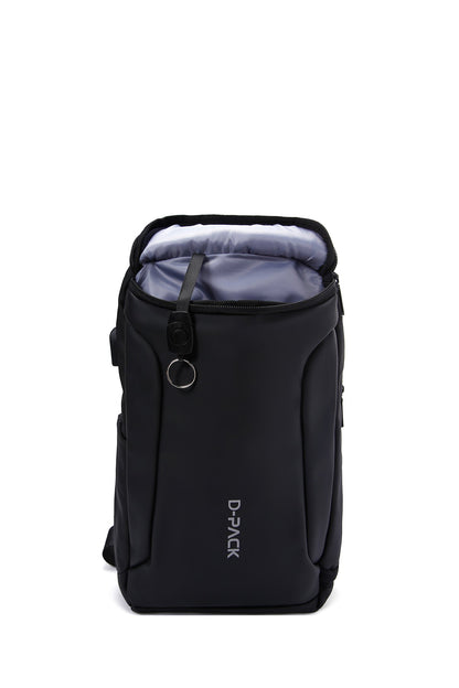 D-pack Erkek Siyah Teknolojik Kumaş Çapraz Çanta