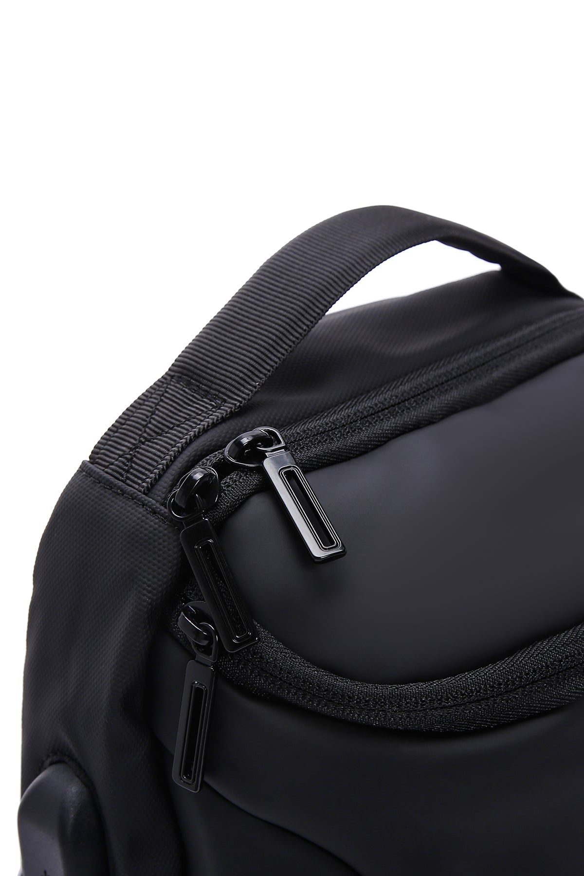 D-pack Erkek Siyah Teknolojik Kumaş Çapraz Çanta