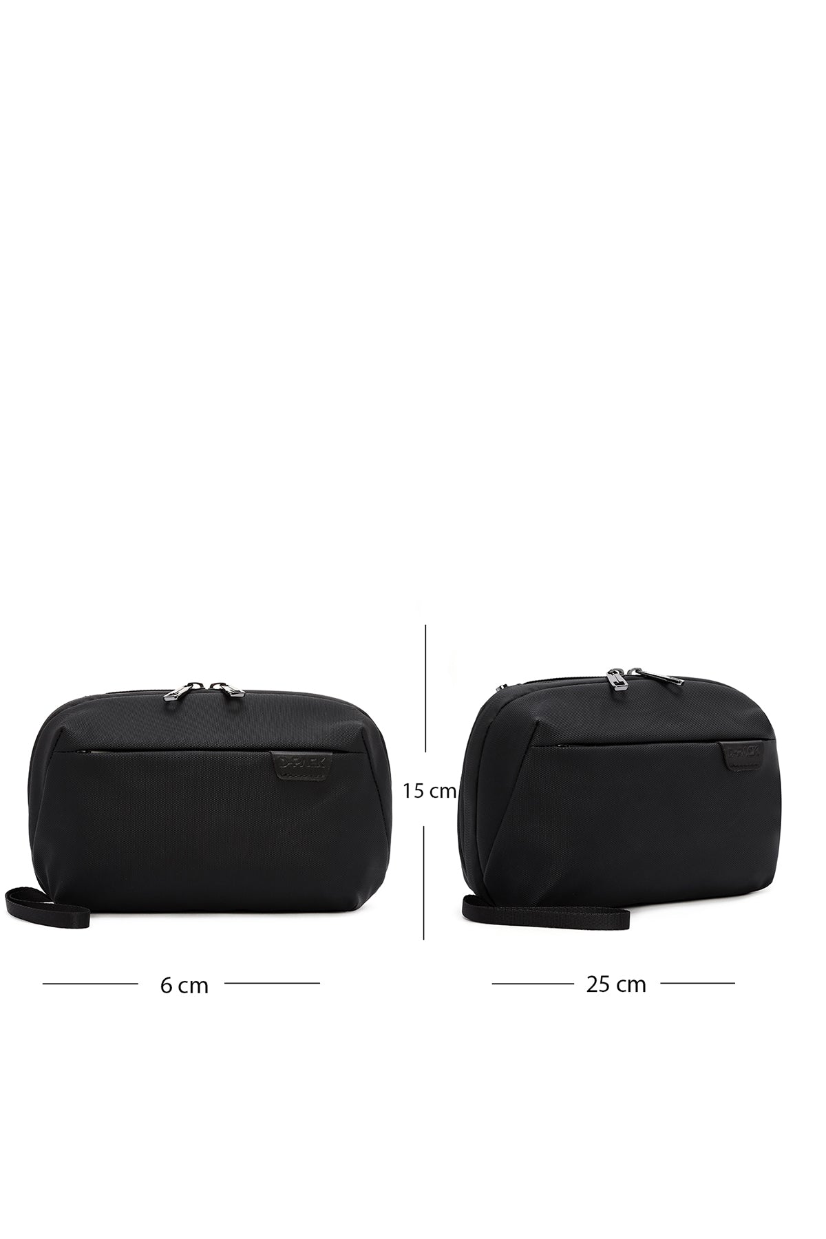 D-pack Erkek Siyah Kumaş El Çantası