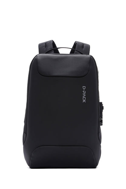 D-pack Erkek Siyah Teknolojik Hardcase Sırt Çantası