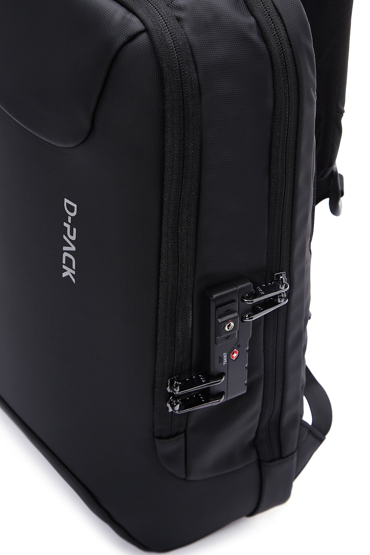 D-pack Erkek Siyah Teknolojik Hardcase Sırt Çantası