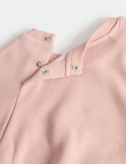 Pamuk Karışımlı Sweatshirt