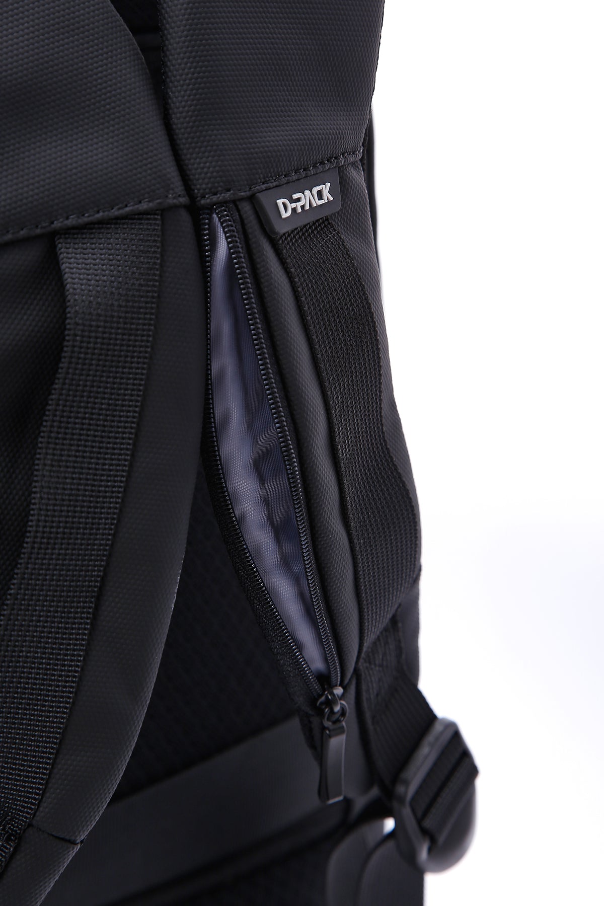 D-pack Erkek Siyah Teknolojik Kumaş Hardcase Sırt Çantası