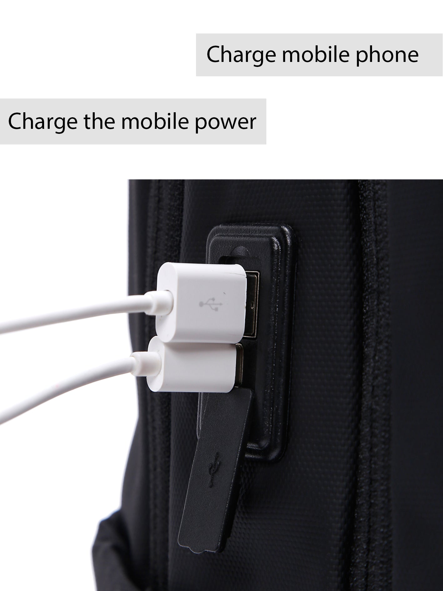 D-pack Erkek Siyah Teknolojik Kumaş Hardcase Sırt Çantası