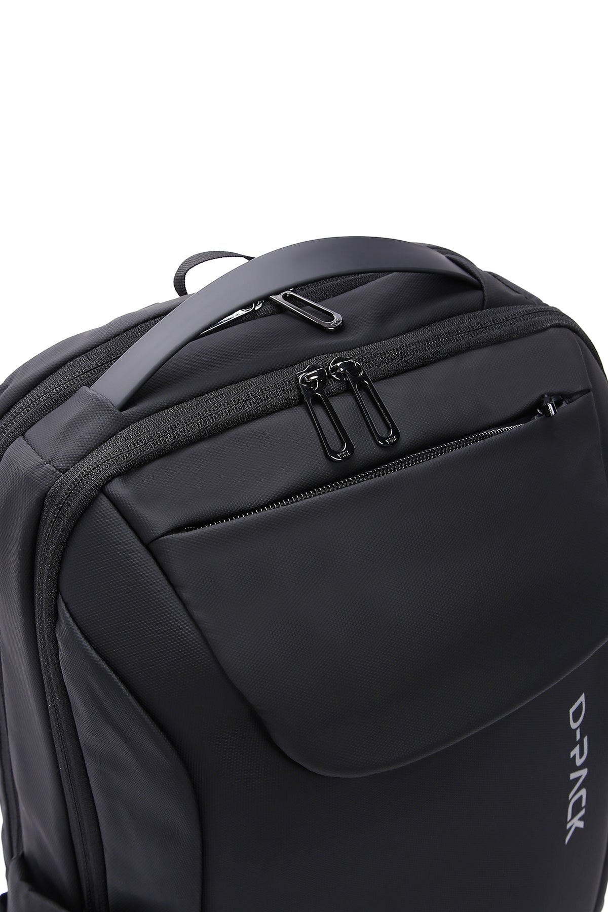 D-pack Erkek Siyah Teknolojik Kumaş Hardcase Sırt Çantası