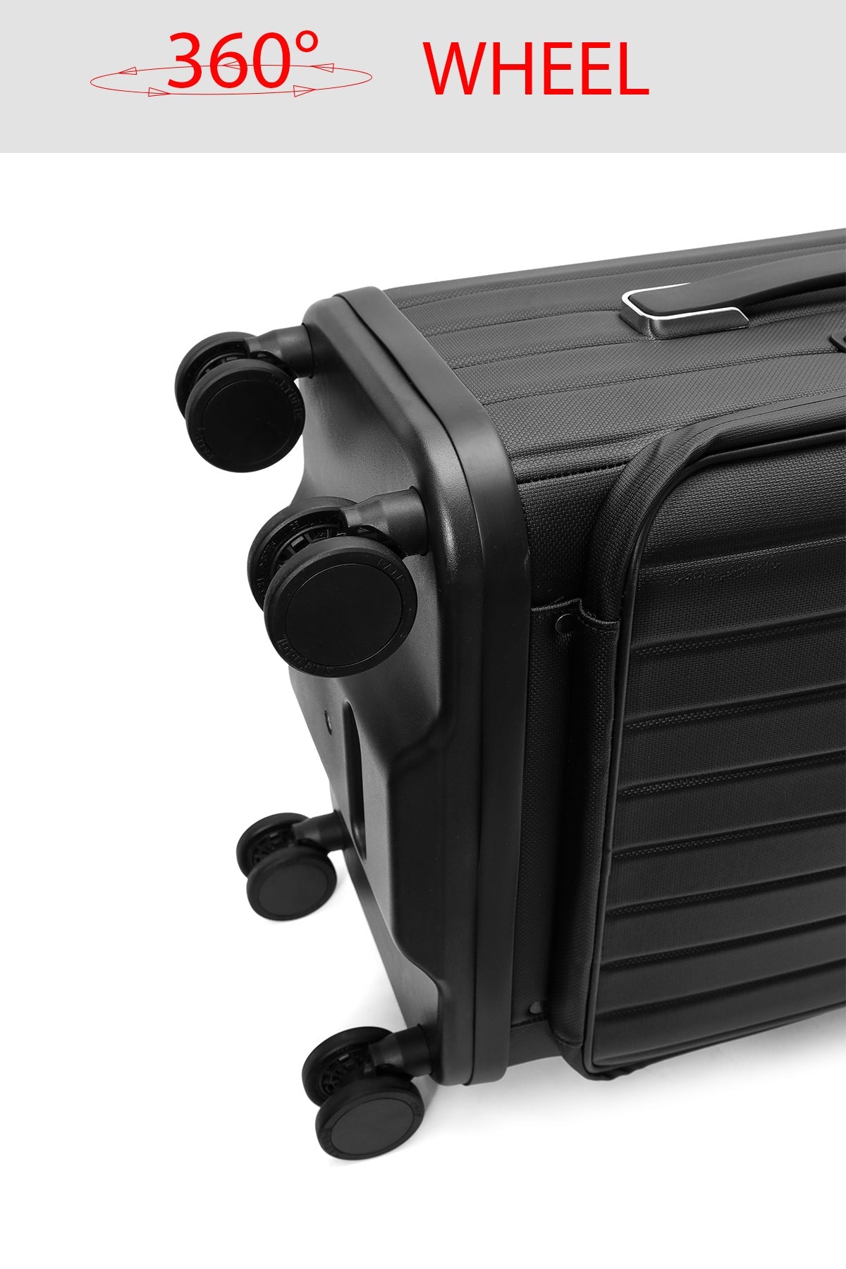 D-pack Erkek Siyah Kabin Boy Seyahat Çantası