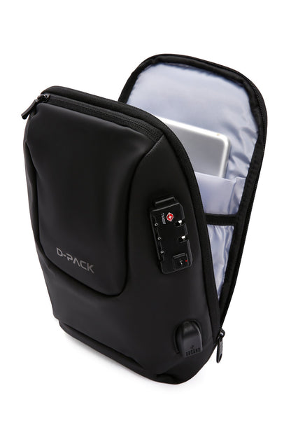 D-pack Erkek Siyah Teknolojik Sırt Çantası