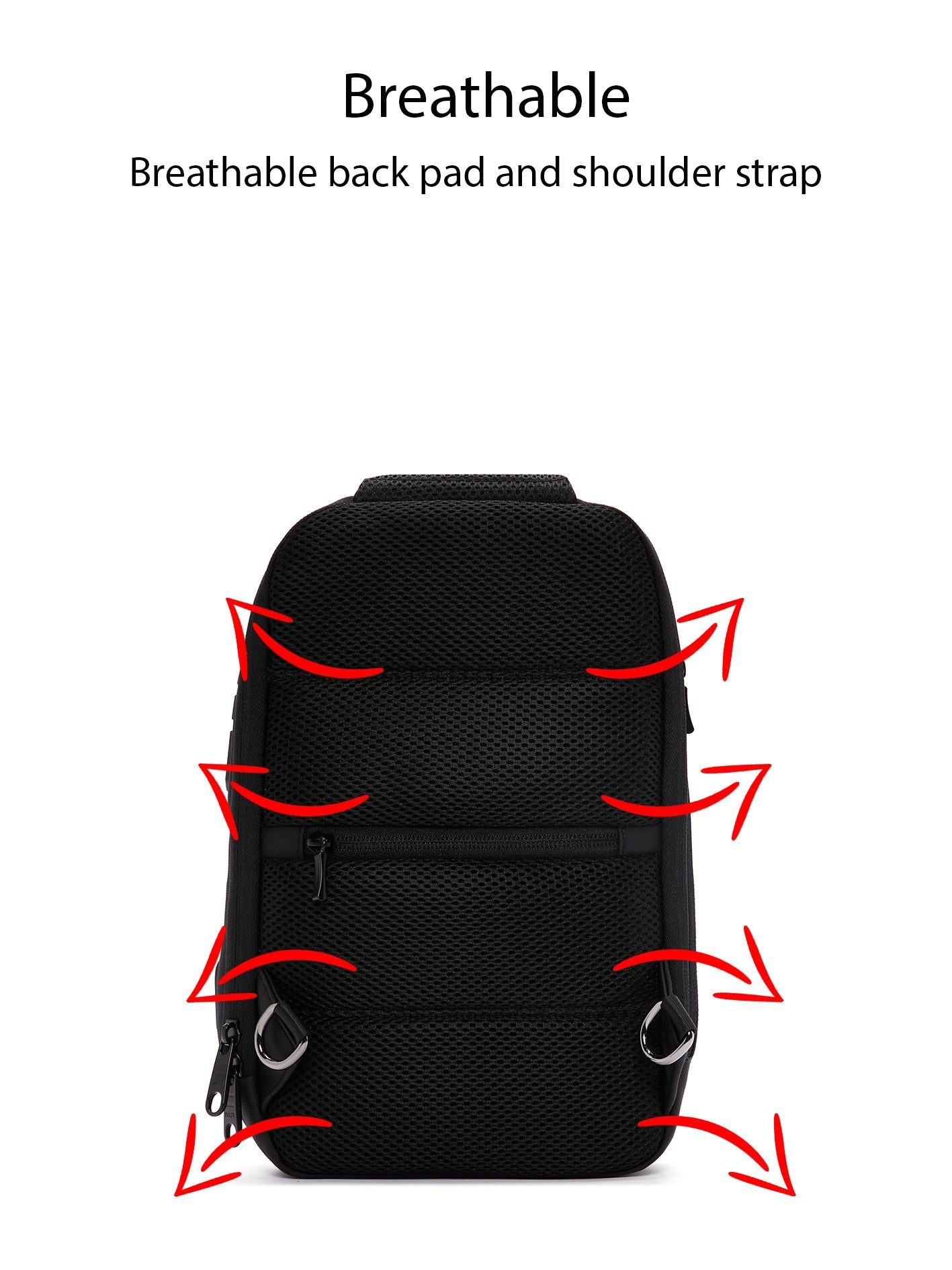 D-pack Erkek Siyah Teknolojik Sırt Çantası