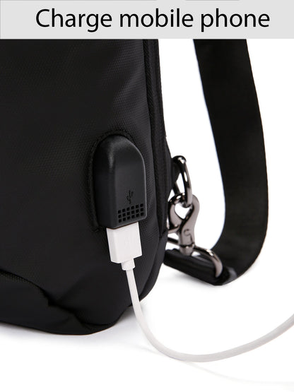 D-pack Erkek Siyah Teknolojik Sırt Çantası