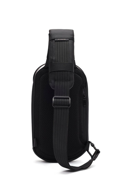 D-pack Erkek Gri Teknolojik Kumaş Çapraz Çanta