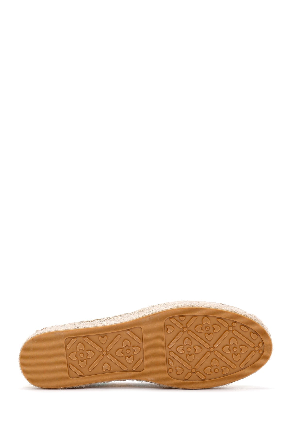 Kadın Sarı Hasır Espadril