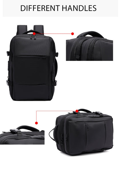 D-pack Erkek Siyah Kumaş Sırt Çantası