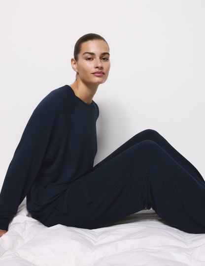 Wide Leg Pijama Altı
