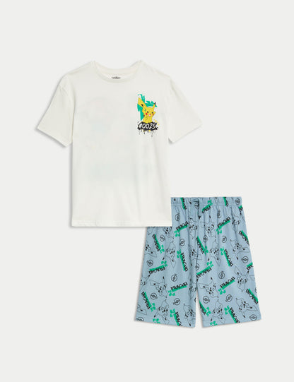 Saf Pamuklu Pokémon:trade_mark: Pijama Takımı (6-16 Yaş)