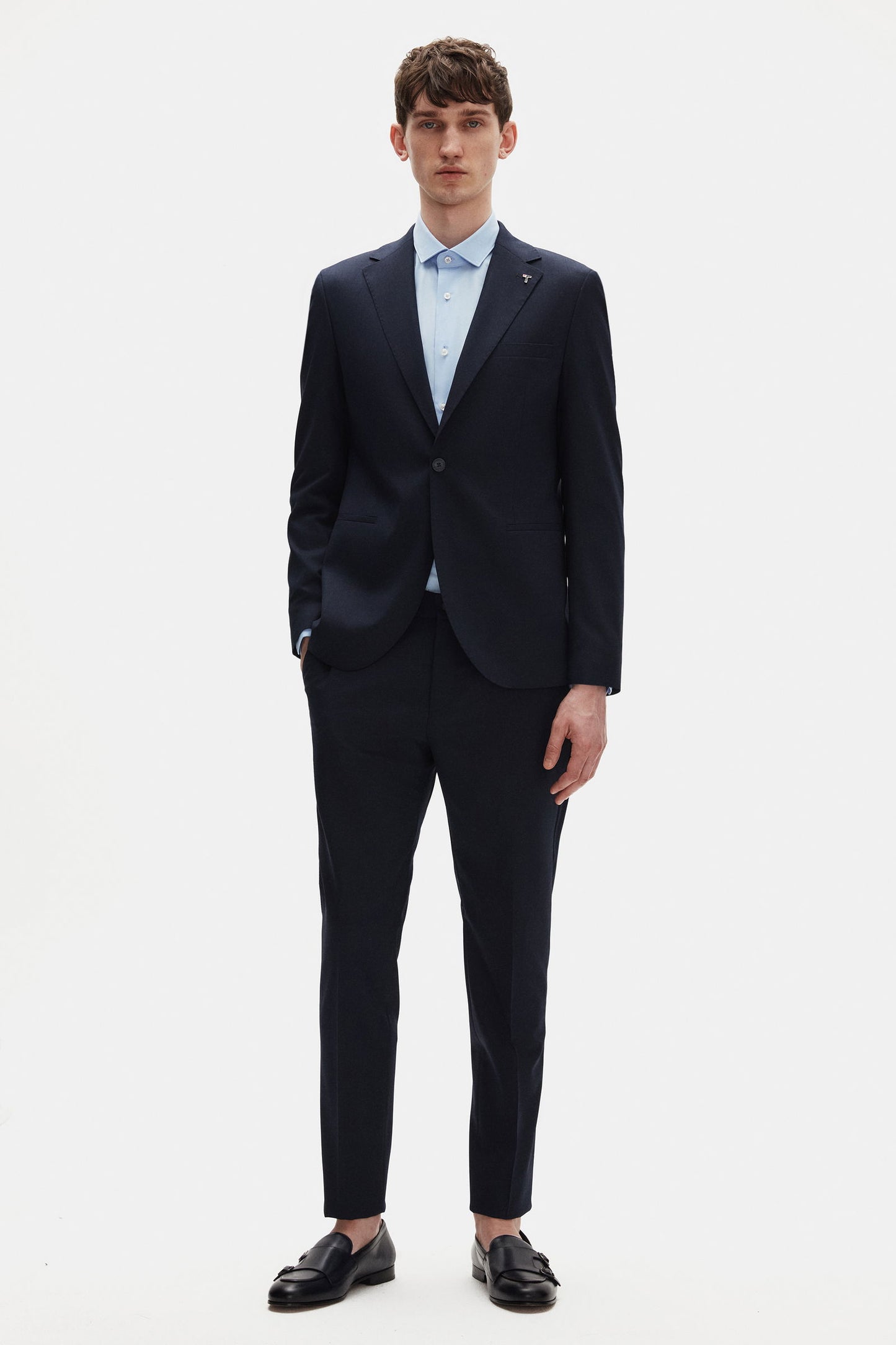 Tween Slim Fit Lacivert Takim Elbise