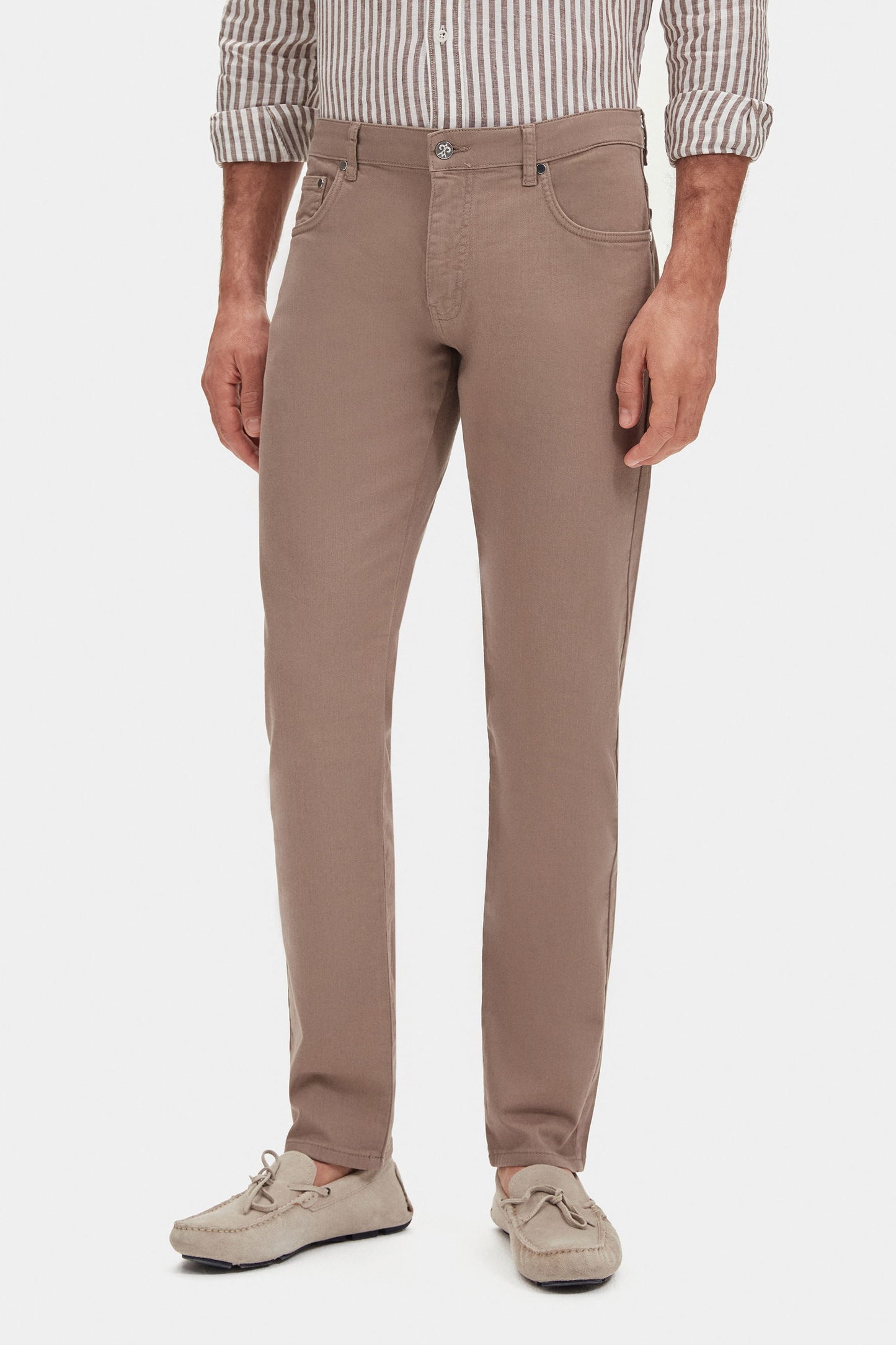 Damat Slim Fit Vizon Chino Pantolon